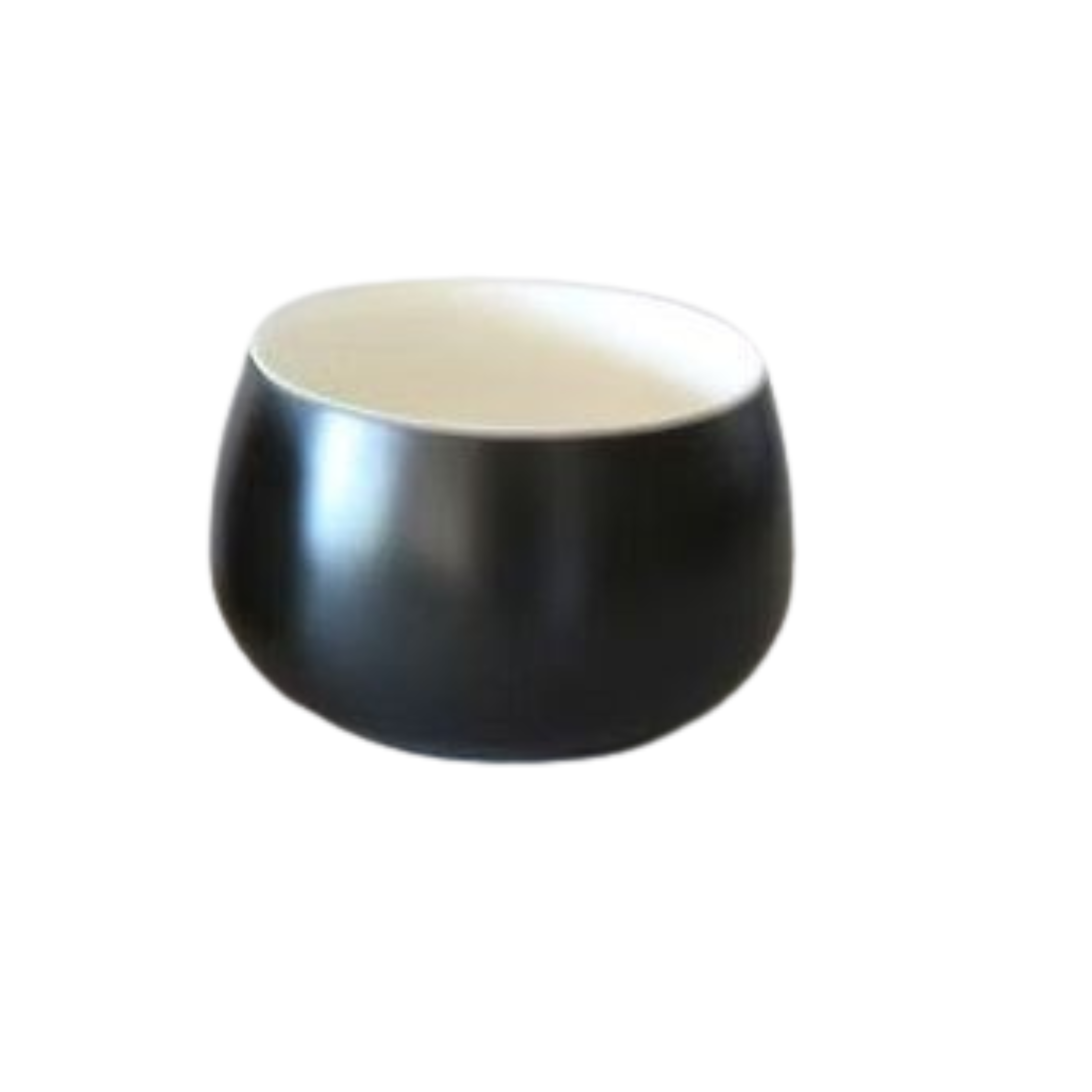 Théière, Poignée Latérale + 2 Tasses, Blanc