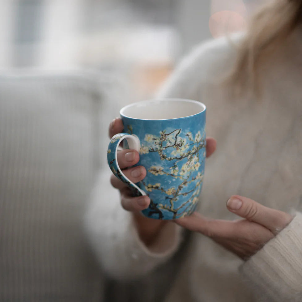 Infuseur, tasse et couvercle Van Gogh « Iris »
