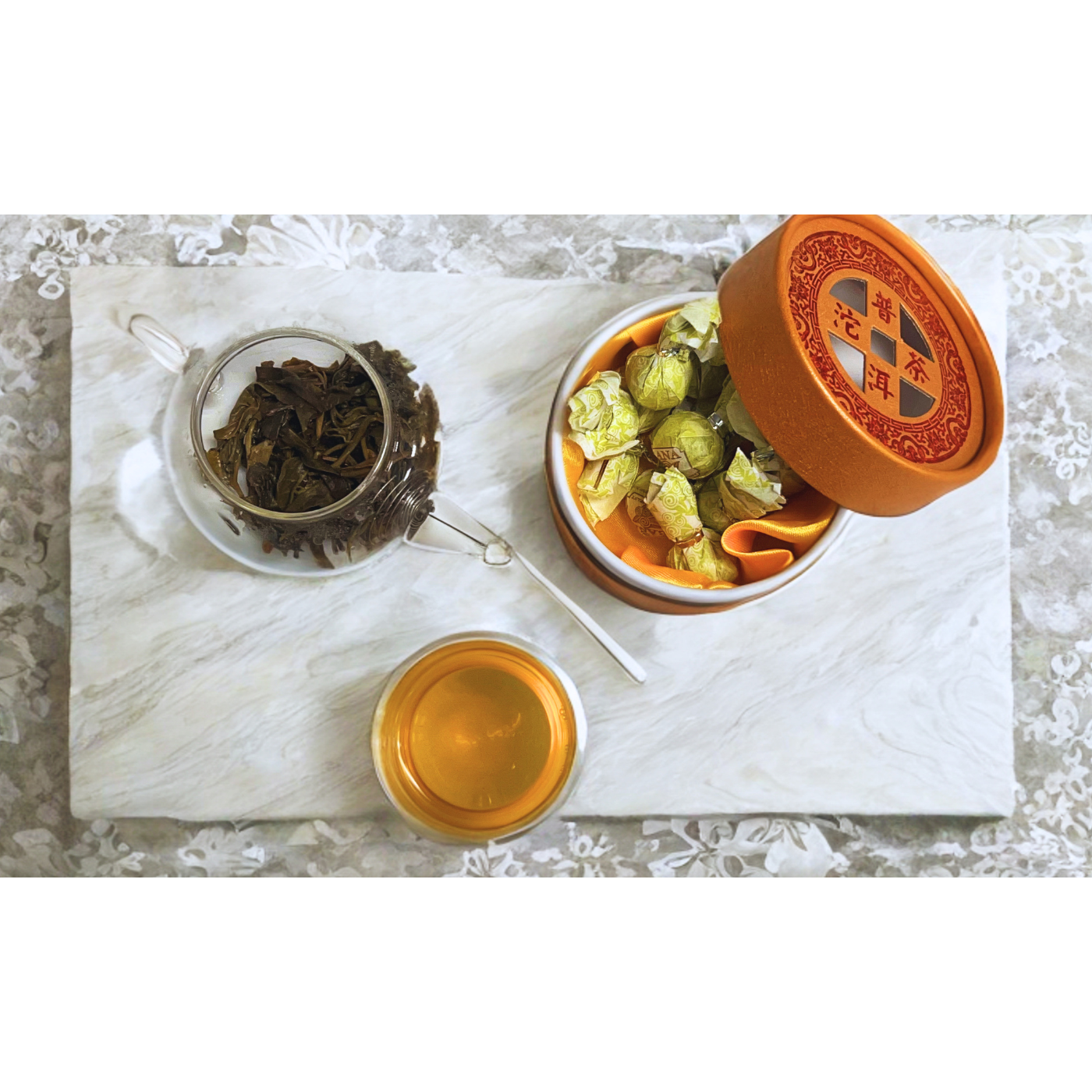 Dragon Pearls, Raw Pu'er