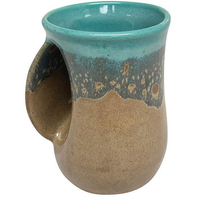 Tasse câlin à la main, LH, Aqua/Tan